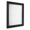 Head West® 34.5" Alderton Black & Silver Framed Beveled Wall Mirror
